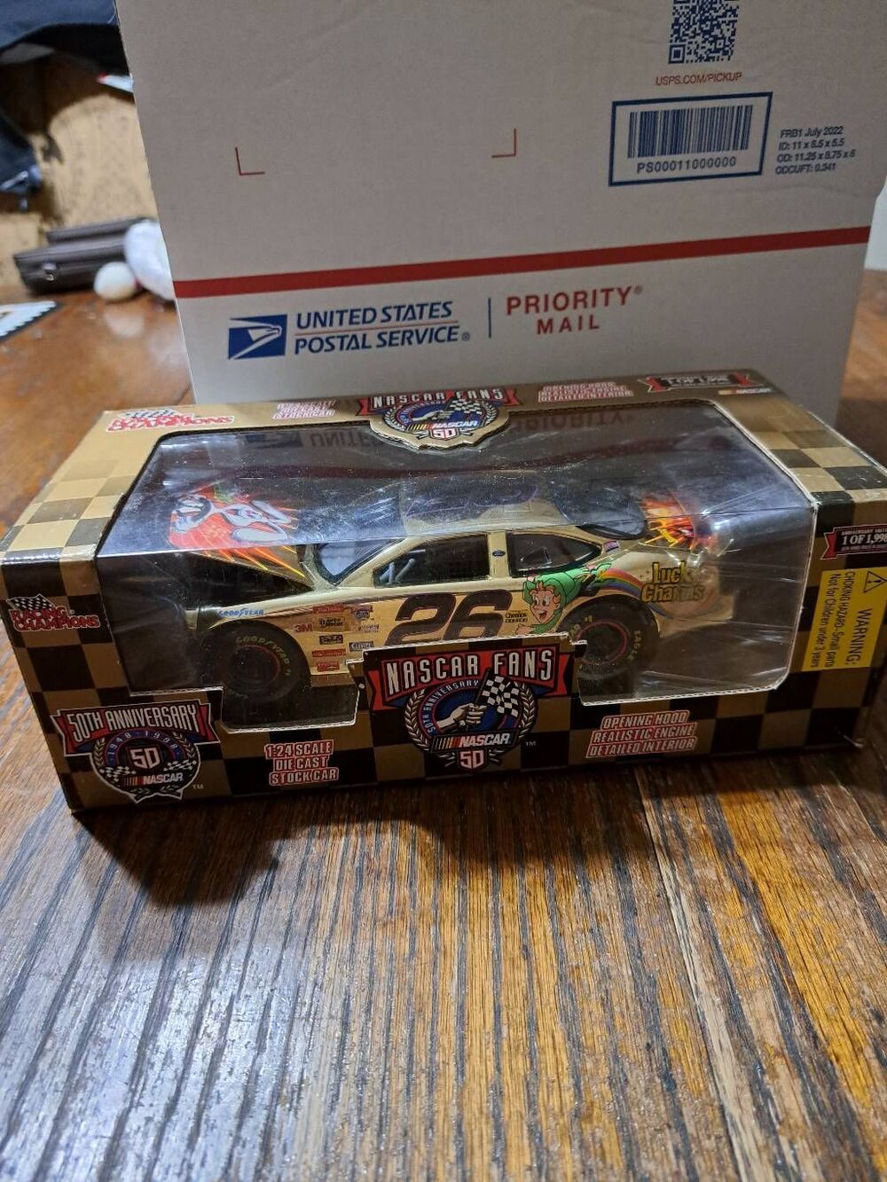 Vintage 98 Racing Champions Nascar 50th Johnny Benson Die Cast Race Car